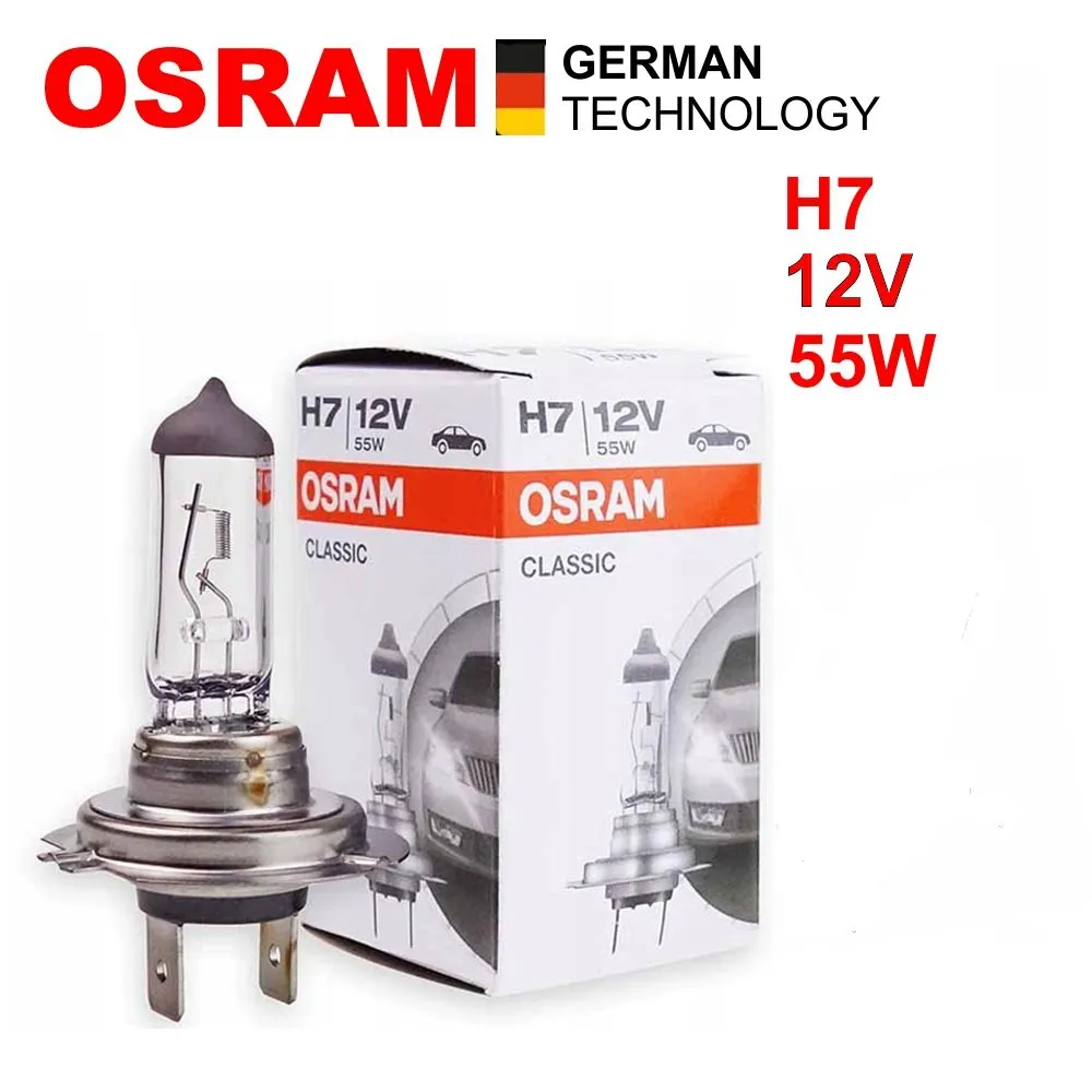 OSRAM CLASSIC H7 64210 12V 55W — упаковка
